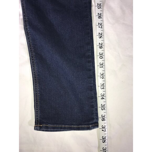 Rag & Bone Women's Marlowe Dark Blue Wash Slim Fit  Capri Jeans Size 32 - Picture 9 of 10
